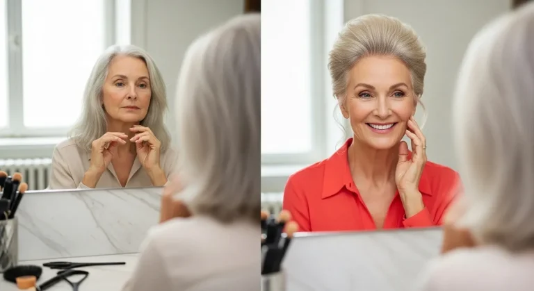 À 58 ans, ce geste capillaire de 5 minutes efface 10 ans sans bistouri