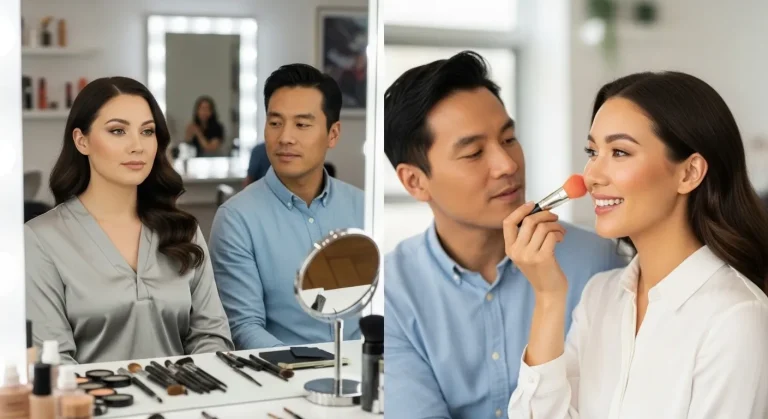 À 45 ans, le maquillage léger booste votre séduction plus que le lourd