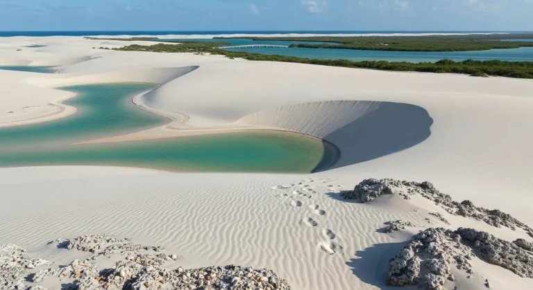 Cette île sans habitants cache les plus hautes dunes des Caraïbes