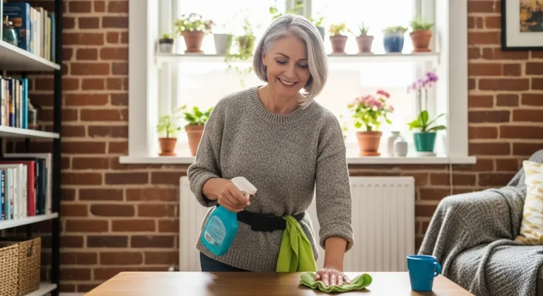 À 62 ans, elle nettoie sa maison en 5 min avec 3 ingrédients à 0,80€