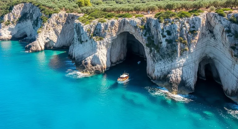 Les grottes que les pêcheurs de Corfou ne veulent pas que vous trouviez
