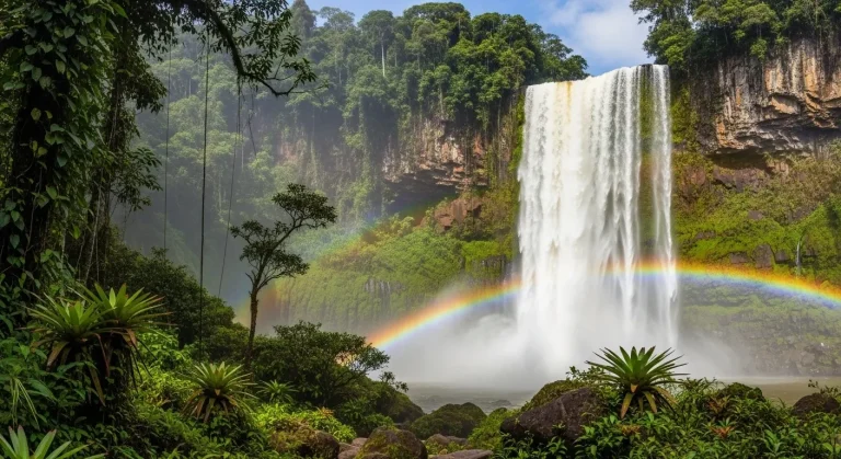 Cette cascade de 226 m reçoit moins de visiteurs que Niagara en une journée