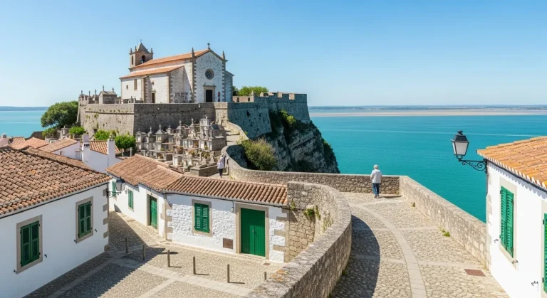 Ce village de 300 âmes cache le seul cimetière marin fortifié de France
