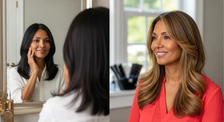 À 55 ans, ce caramel chaud illumine votre teint de 10 ans sans alourdir