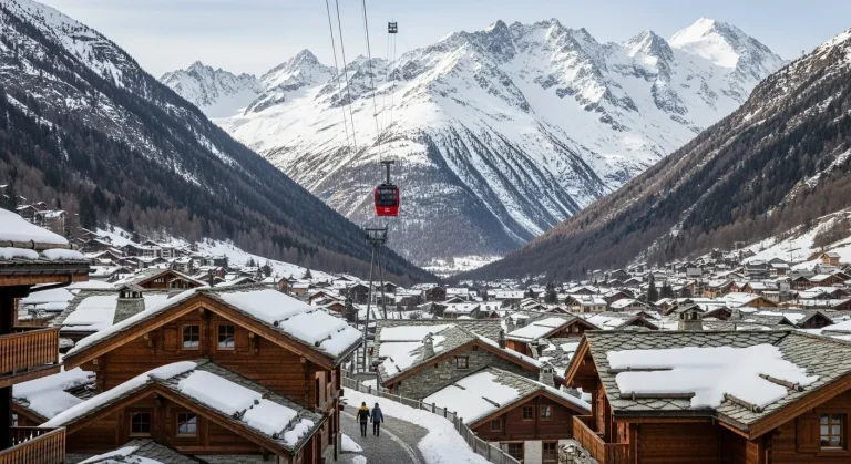 Ce village savoyard où le TGV vous dépose à 7 minutes des pistes des Arcs
