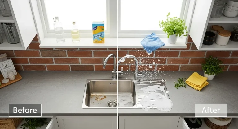 Adieu calcaire tenace : 5 étapes cuisine pour robinets étincelants en 15 min