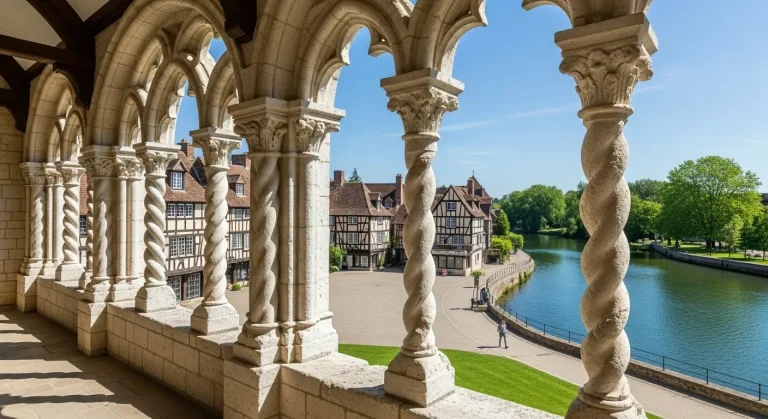 Ce village de 1 018 âmes cache un porche-cloître unique en Champagne
