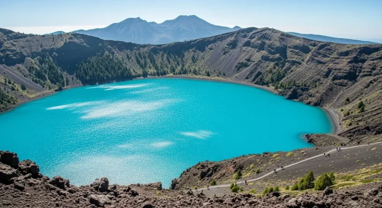 Ce lac d'Auvergne coûte 50% moins cher qu'Annecy pour 65 hectares de turquoise volcanique