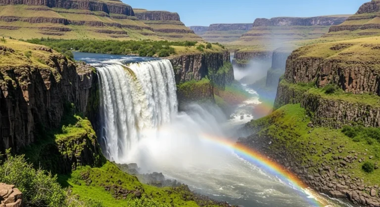 Cette chute de 192 m au Lesotho devient spectacle vivant après les pluies