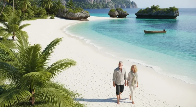 Cette plage privée des Grenadines attire les stars incognito depuis 1970