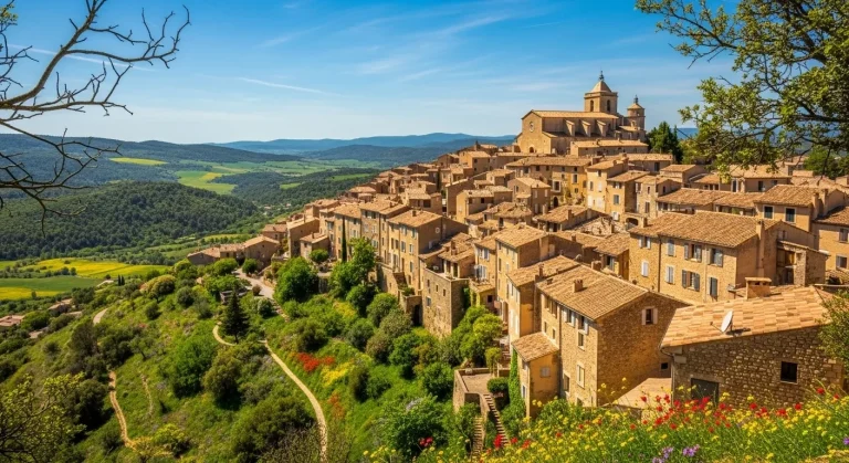 Ce village de 1 200 âmes se transforme 6 semaines par an en Toscane provençale