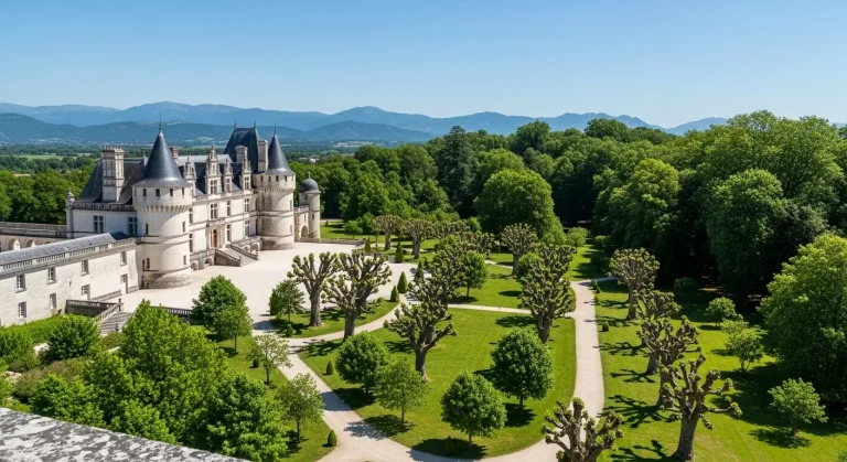 Cette bastide royale à 80 km de Toulouse cache un château de 41 hectares
