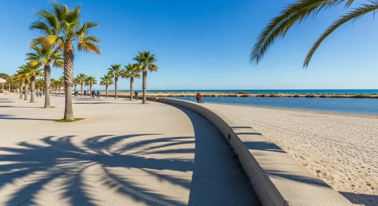 Ce front de mer catalan de 9 km change tout en janvier sans les 80% de foule