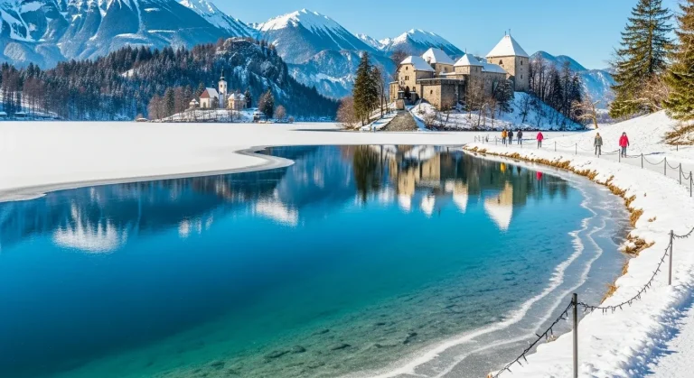 Oubliez l'été au lac de Bled : cet hiver slovène révèle un conte de fées