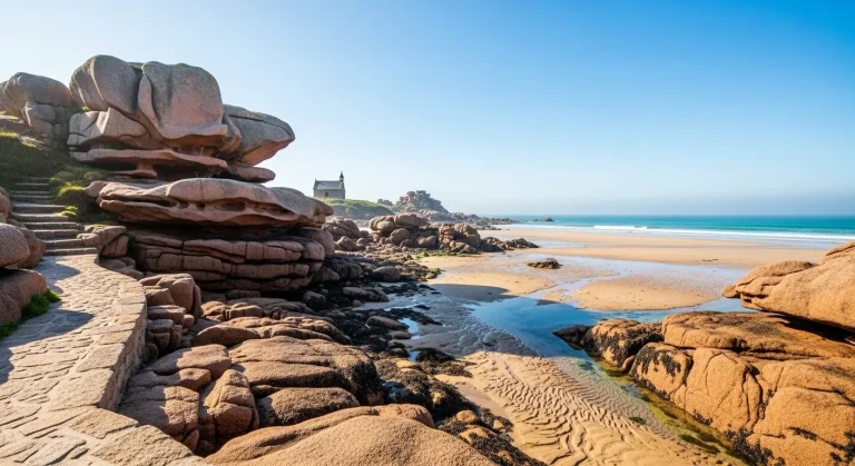 Ce village breton de 380 âmes révèle son granit rose sans les 1 000 touristes