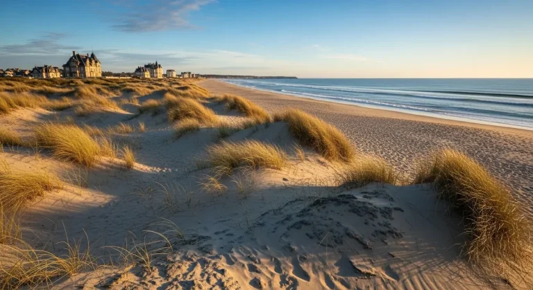 La Baule en janvier révèle 9 km de plage déserte à moitié prix de l'été