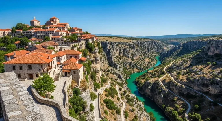 Ce village de 220 habitants surveille les Gorges de l'Ardèche depuis 900 ans