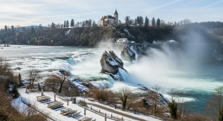 Ce monstre de 150 m déverse 400 m³ d'eau par seconde en février, sans foule