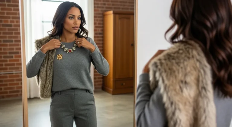 Tenue grise en éclat chic : ce protocole 5 étapes transforme vos basiques