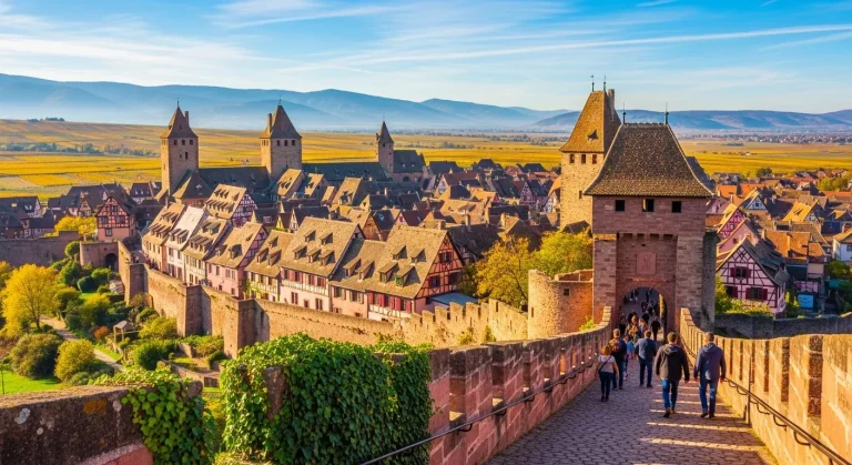 Ce village de 1 400 âmes garde les seuls remparts viticoles intacts d'Alsace