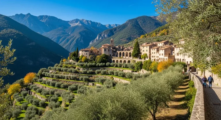 Ce village de 380 âmes se visite mieux en automne qu'en été